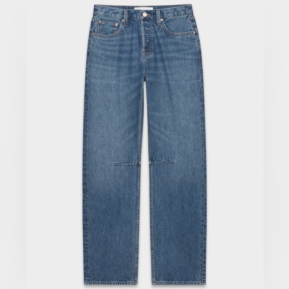 Denim Forum Denim - Denim Forum The '90s Mid-rise Loose Tapered Jean